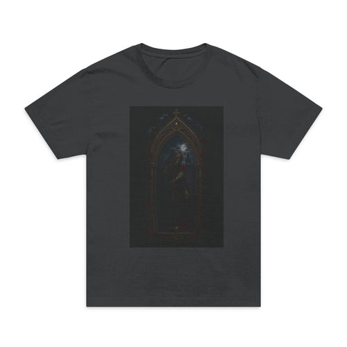 Dark Gothic Arch T-Shirt — Moody Cathedral Art Tees
